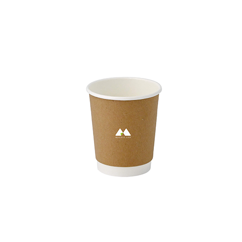 Double walled Paper Cups - 200 ml / 8oz, White